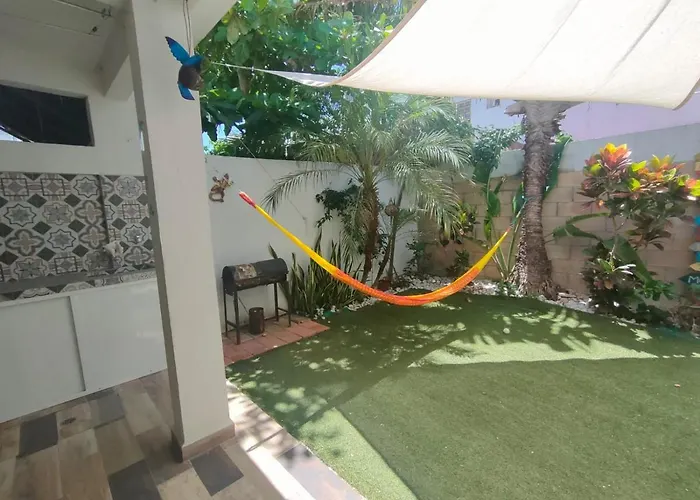La Casa Del Mexicano Terraza Y Jardin Exoticos 12 Min Del Playa Esmeralda * Playa del Carmen