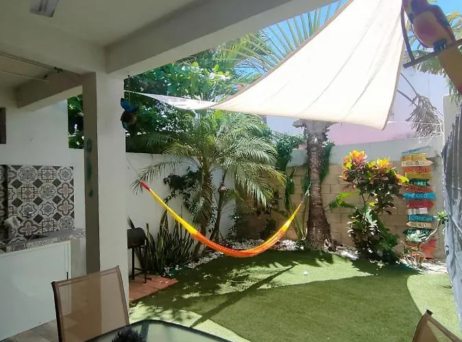 La Casa Del Mexicano Terraza Y Jardin Exoticos 12 Min Del Playa Esmeralda *